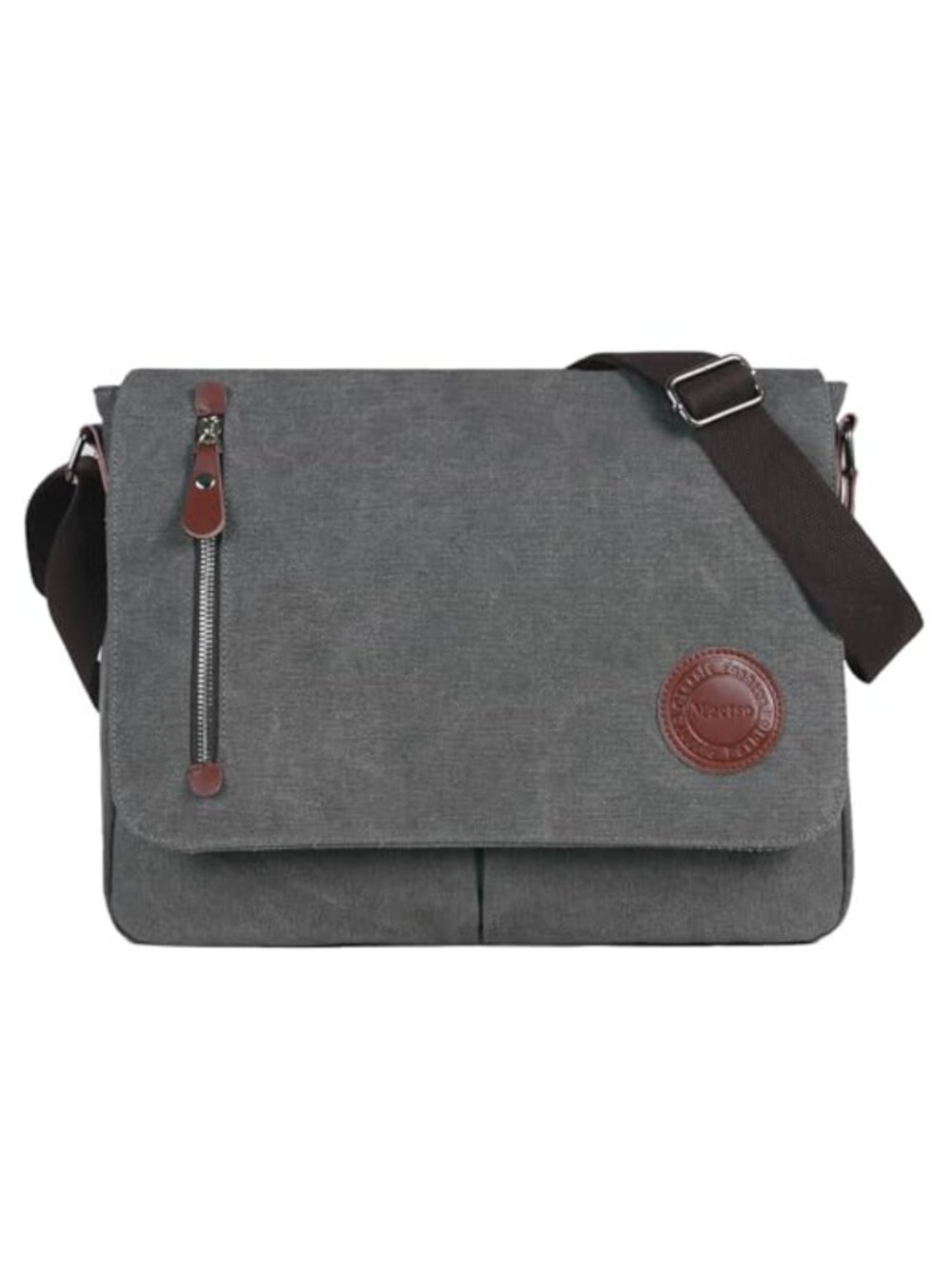 Vintage Canvas Messenger Bag 13.3" Laptop Travel Shoulder Crossbody